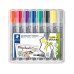 Staedtler Lumocolor 356 Etui, Keil- und Rundspitze, 8 Farben Staedtler Lumocolor 356 Etui, Keil- und Rundspitze, 8 Farben