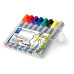 Staedtler Lumocolor 356 Etui, Keil- und Rundspitze, 8 Farben Staedtler Lumocolor 356 Etui, Keil- und Rundspitze, 8 Farben