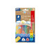 Staedtler Noris jumbo ergonomische Dreikantform Holz 12 Farben