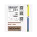 GIBBON Gibbon Slackboard Line Flow 160 cm Blau Gelb GIBBON Gibbon Slackboard Line Flow 160 cm Blau Gelb