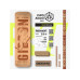 GIBBON Gibbon Slackboard Set Roots Rocker Trave l Set Buche Braun