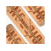 GIBBON Gibbon Slackboard Set Roots Rocker Trave l Set Buche Braun