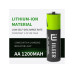 IILEER IILEER AA Lithium Akkus 1200 mAh 4 Stück IILEER IILEER AA Lithium Akkus 1200 mAh 4 Stück