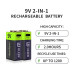 IILEER 9 V Lithium Akkus 350 mAh 2 Stück 350 mAh, 2 Stück IILEER 9 V Lithium Akkus 350 mAh 2 Stück 350 mAh, 2 Stück