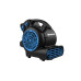 Sonnenkönig Windmaschine 23 Blau/Schwarz
