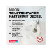 tesa Toilettenpapierhalter Moon Edelstahl tesa Toilettenpapierhalter Moon Edelstahl