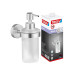tesa Seifenspender Moon 200 ml, Edelstahl tesa Seifenspender Moon 200 ml, Edelstahl