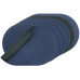 Björn Wendbares Tischset «oval» 30 cm x 44.5 cm, Blau/Grau
