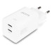 DICOTA USB-Wandladegerät 2-port GaN Wall Charger 65W DICOTA USB-Wandladegerät 2-port GaN Wall Charger 65W