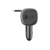 Cellular Line Car Charger einziehbares USB-C Kabel, 60 W, Schwarz Cellular Line Car Charger einziehbares USB-C Kabel, 60 W, Schwarz