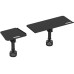 Oplite R8 Keyboard + Mouse Tray Stahl Schwarz