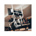 Oplite R8 Single Monitor Mount Stahl, Weiss
