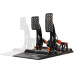 Asetek Racing Invicta Accelerator and Brake Pedal Aluminium Schwarz Orange