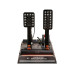 Asetek Racing Invicta Accelerator and Brake Pedal Aluminium Schwarz Orange