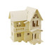 Creativ Company Mini-Haus 3D mit Balkon
