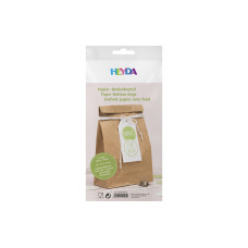 Heyda Adventskalender Beutel Braun 21 x 12 x 6 cm, 25 Stück Heyda Adventskalender Beutel Braun 21 x 12 x 6 cm, 25 Stück