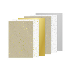 Heyda Bastelkarton Sterne A4, 220 g/m², 12 Blatt Heyda Bastelkarton Sterne A4, 220 g/m², 12 Blatt