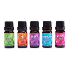Rio Duftöl-Set Wellbeing Essential Oil 5 x 10 ml Rio Duftöl-Set Wellbeing Essential Oil 5 x 10 ml