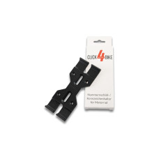 21CARS Kennzeichenhalter Klick Motorrad, Schwarz 21CARS Kennzeichenhalter Klick Motorrad, Schwarz