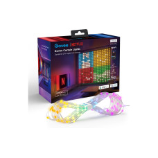 Govee LED-Stripe Curtain Lights RGBIC, 25 Watt, 1.5 x 1.5m Govee LED-Stripe Curtain Lights RGBIC, 25 Watt, 1.5 x 1.5m