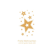 ABC Weihnachtskarten-Set A6, 5 Stück ABC Weihnachtskarten-Set A6, 5 Stück
