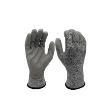 FTM Schnittschutzhandschuh Klasse C, Nylon XL, Grau, 12 Stück