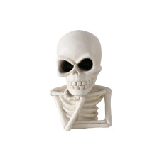 Boltze Aufsteller Skull 17 cm, Weiss Boltze Aufsteller Skull 17 cm, Weiss