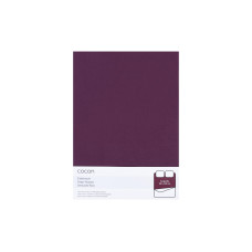 COCON Fixleintuch Jersey 180-200 x 200 cm, Burgunder COCON Fixleintuch Jersey 180-200 x 200 cm, Burgunder