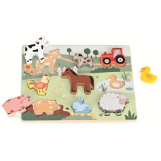 Spielba Holzspielwaren Puzzle 3D Bauernhof Holz Bauernhof Spielba Holzspielwaren Puzzle 3D Bauernhof Holz Bauernhof
