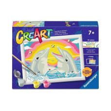 Ravensburger Malen nach Zahlen CreArt – Delfinglück Ravensburger Malen nach Zahlen CreArt – Delfinglück