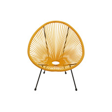 Kare Stuhl Acapulco, Orange / Schwarz Kare Stuhl Acapulco, Orange / Schwarz