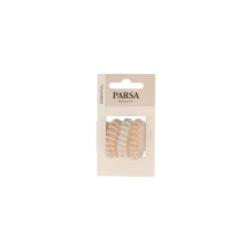 Parsa Beauty Spiralhaargummi Rose/beige Parsa Beauty Spiralhaargummi Rose/beige