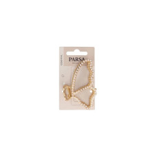 Parsa Beauty Haarklammer Schmetterling Perle Gold Parsa Beauty Haarklammer Schmetterling Perle Gold