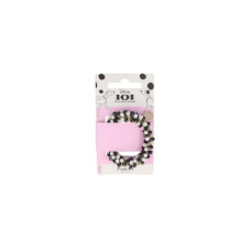 Parsa Beauty Haargummi Perlen schwarz und weiss Parsa Beauty Haargummi Perlen schwarz und weiss