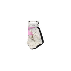 Parsa Beauty Scrunchie Punkte weiss, schwarze Parsa Beauty Scrunchie Punkte weiss, schwarze