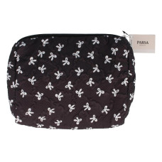 Parsa Beauty Kulturtasche schwarz mit Schleifen 1 Stück Parsa Beauty Kulturtasche schwarz mit Schleifen 1 Stück