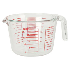 Nize Messbecher 1 Liter, Transparent Nize Messbecher 1 Liter, Transparent