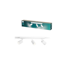 Philips Wyatt Aufbauspot 3er Balken ohne Leuchtmittel GU10, weiss