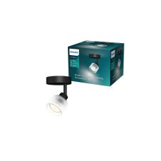 Philips Philips Horen Aufbauspot 5W ohne Leuchtmittel GU10, schwarz
