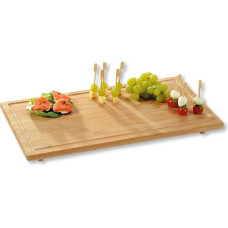 Kesper Schneide- und Abdeckplatte Bambus Rechteckig mit Saftrille Kesper Schneide- und Abdeckplatte Bambus Rechteckig mit Saftrille
