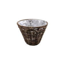 CHALET Chalet Rattan Topf Kobo Wild M Braun CHALET Chalet Rattan Topf Kobo Wild M Braun