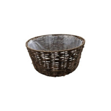 CHALET Chalet Rattan Schale Kobo Wild L Braun CHALET Chalet Rattan Schale Kobo Wild L Braun