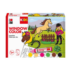Marabu KiDS Fenstermalfarbe-Set 25 ml, Mehrfarbig/Gelb/Keine Angabe Marabu KiDS Fenstermalfarbe-Set 25 ml, Mehrfarbig/Gelb/Keine Angabe