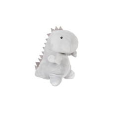 relaxdays Türstopper Dino Stoff Grau 23 cm relaxdays Türstopper Dino Stoff Grau 23 cm