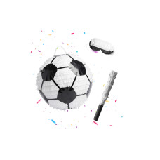 relaxdays Fussball Fussball, Schwarz/Weiss