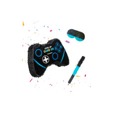 relaxdays Gamer Gaming, Blau/Schwarz