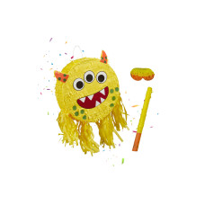 relaxdays Monster Monster, Blau/Rot/Mehrfarbig/Gelb