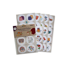 Hanniline Bastelset Ordnungssticker fürs Kinderzimmer Hanniline Bastelset Ordnungssticker fürs Kinderzimmer
