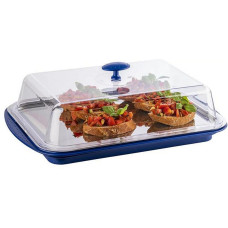 APS Thermo Tablett Set 6-teilig, Transparent/Blau APS Thermo Tablett Set 6-teilig, Transparent/Blau