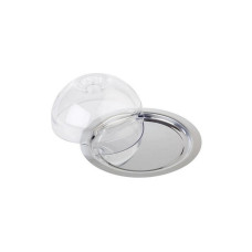 APS Käseglocke Finesse 22.5 x 22.5 x 9.5 cm, Silber/Transparent APS Käseglocke Finesse 22.5 x 22.5 x 9.5 cm, Silber/Transparent